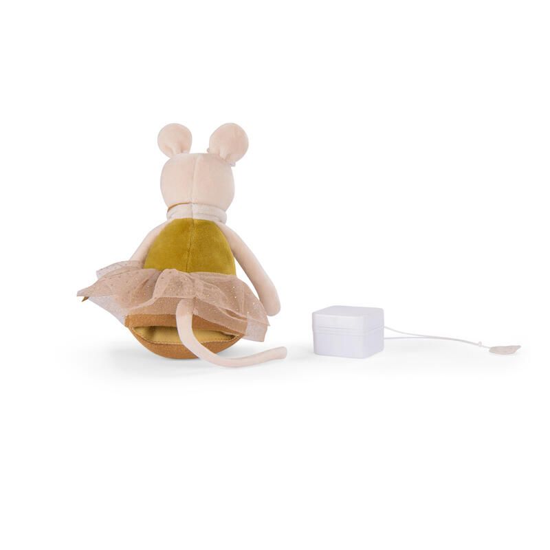 Souris Musicale La Petite Ecole De Danse Crme/Or Moulin Roty La Petite Cole De Danse - moulin roty