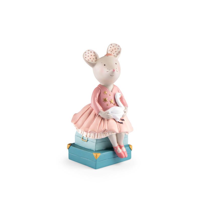 Tirelire Souris La Petite Ecole De Danse Multicolore Moulin Roty La Petite Cole De Danse - moulin roty