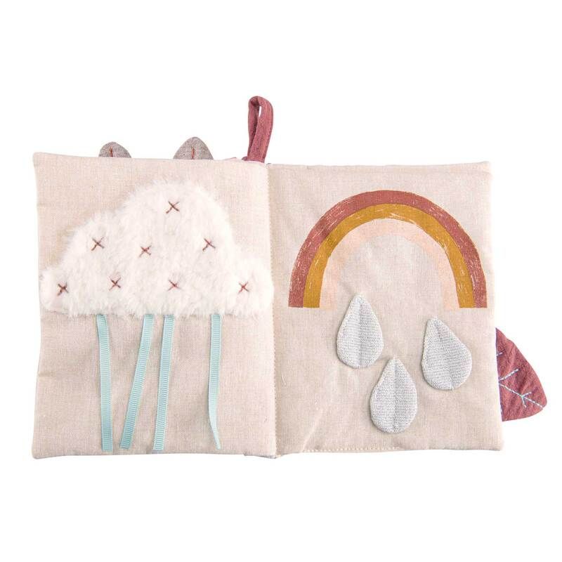 Livre Tissu Apres La Pluie - moulin roty