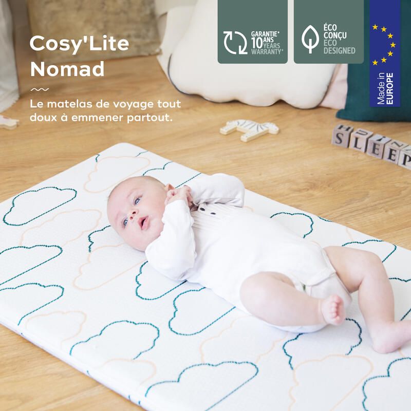 Matelas de voyage 60x120cm Cosy'Lite Nomad  - babymoov