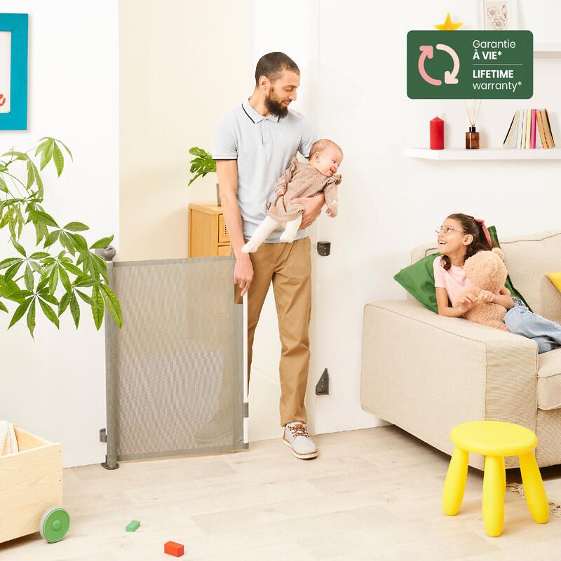 Barrière rétractable Safe & Roll - badabulle