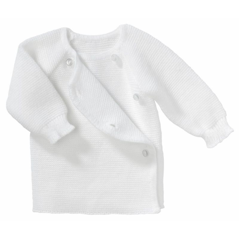 Brassiere Maille Blanc Premature - bebe9 creation