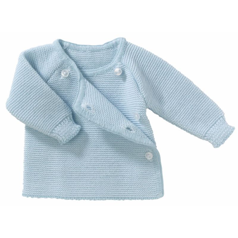 Brassiere Maille Bleu Premature - bebe9 creation