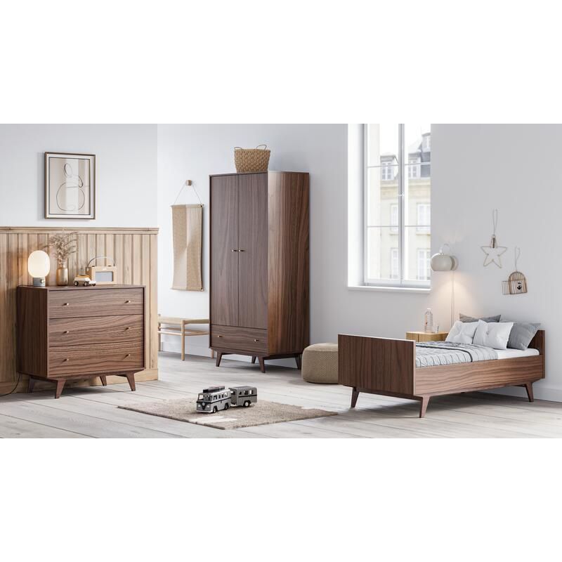 Commode 3 tiroirs Mid 2 Noix - vox