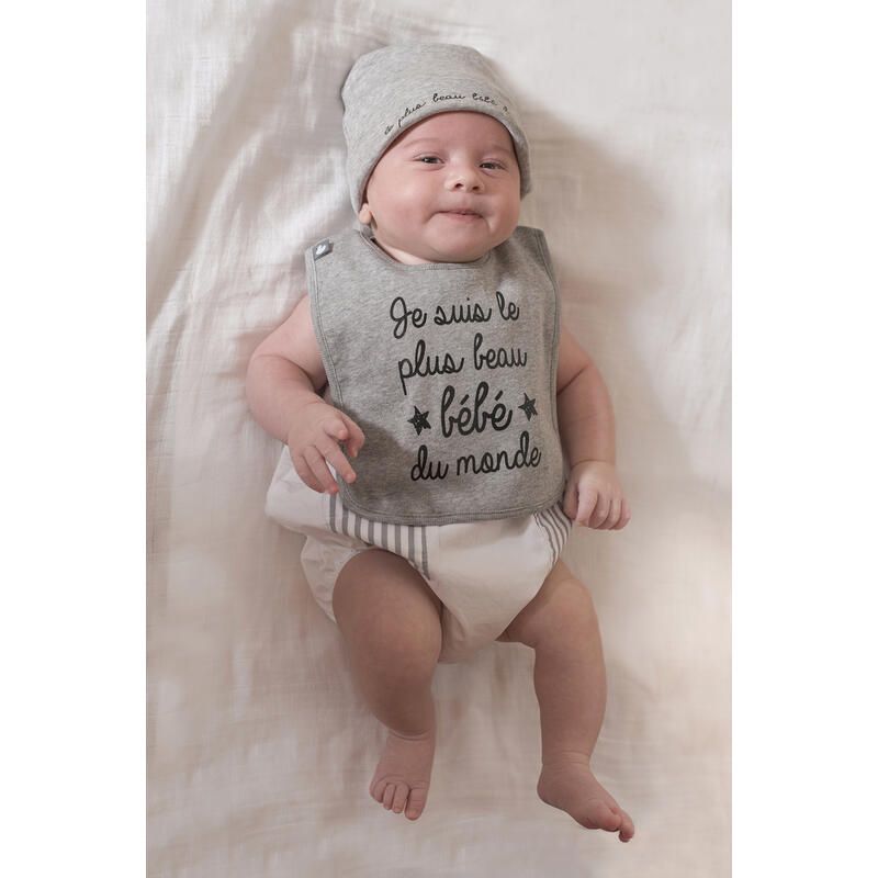 Bonnet Double Pur Coton Le Plus Beau Bebe - bb&co