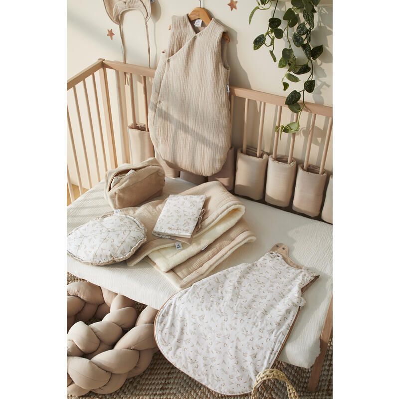 Gigoteuse Kimono Mixmatch 6-18m Biscuit - bb&co