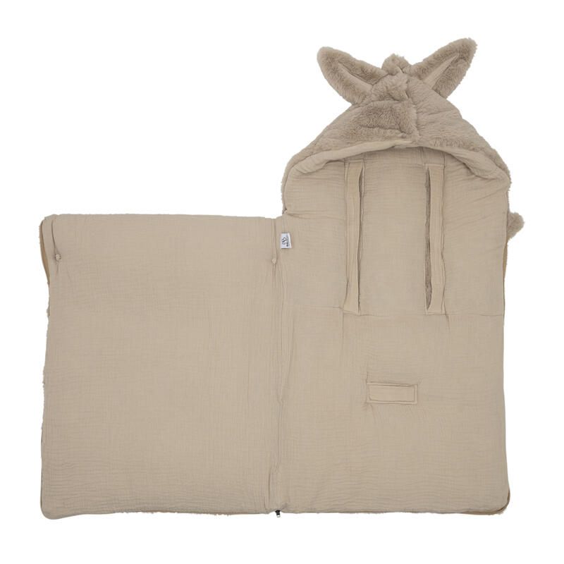 Nid Dange Fausse Fourrure Angora Beige - bb&co