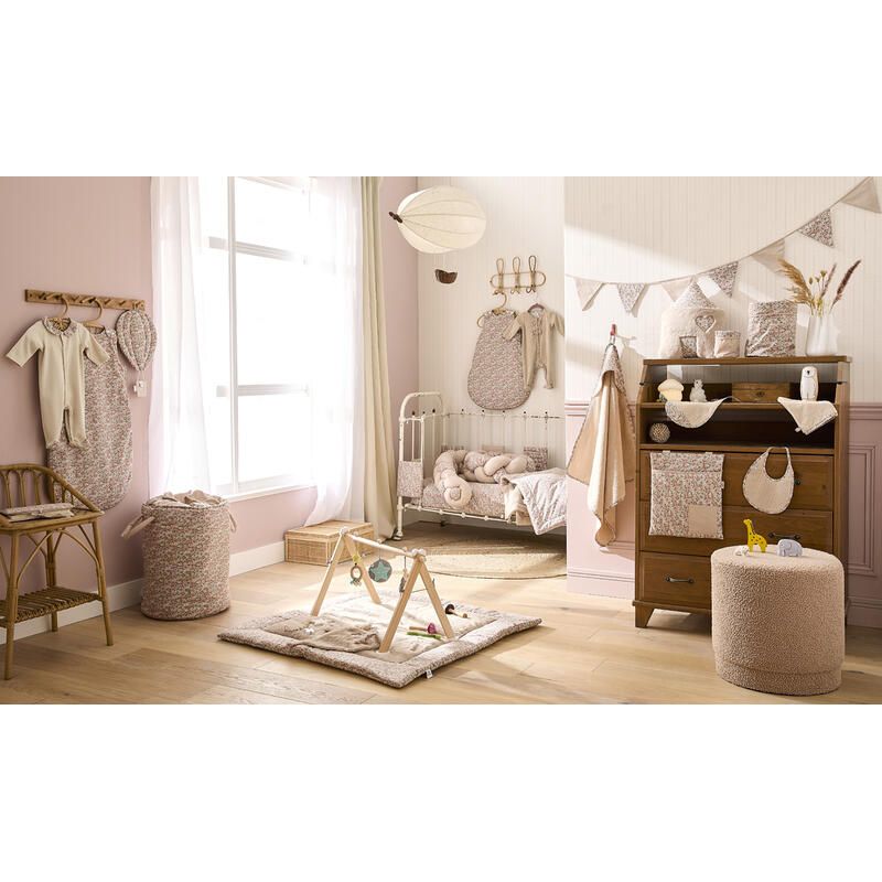 Couverture Luxe Afternoon Tea 70x100cm Liberty Galet - bb&co