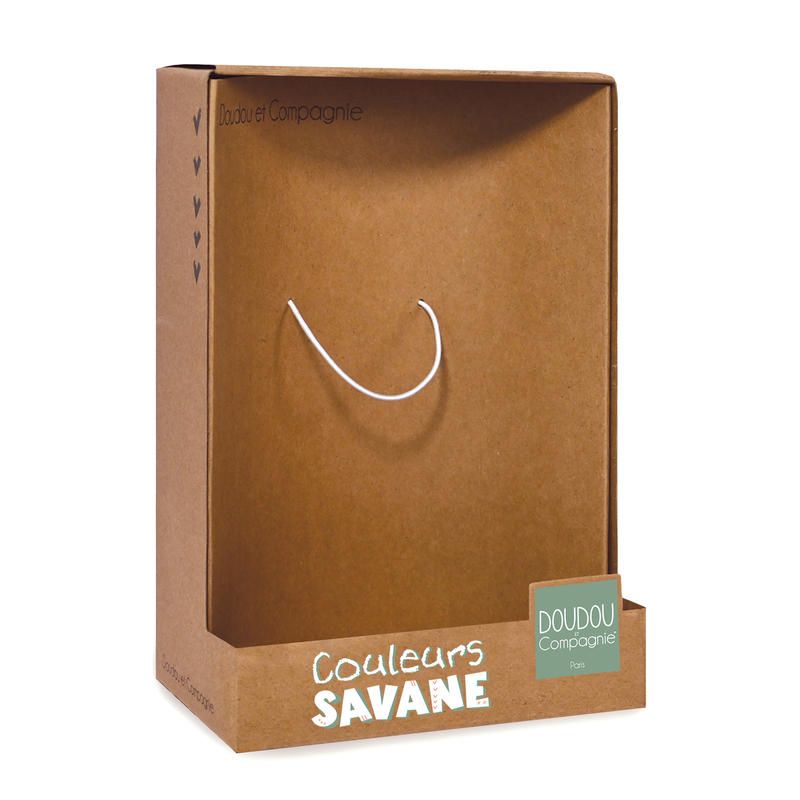 Veilleuse Doudou Raconte 15cm Elephant Gris - doudou et compagnie