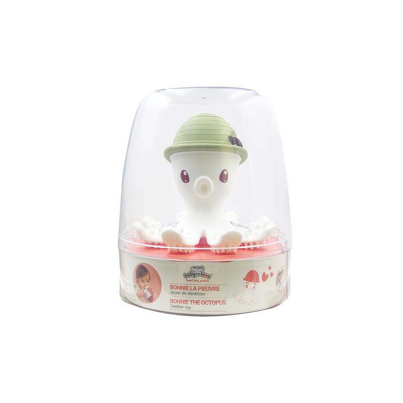 Bonnie La Pieuvre Blanc Vert - babytolove