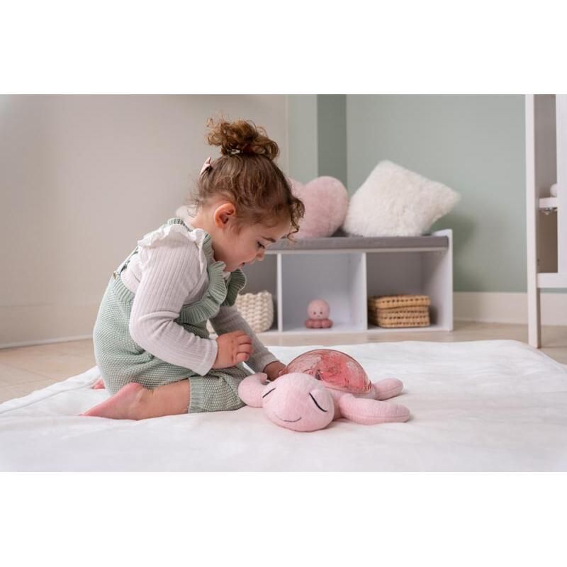 Tranquil Turtle Rechargeable Tranquil Family 0m+ Rose - cloud b