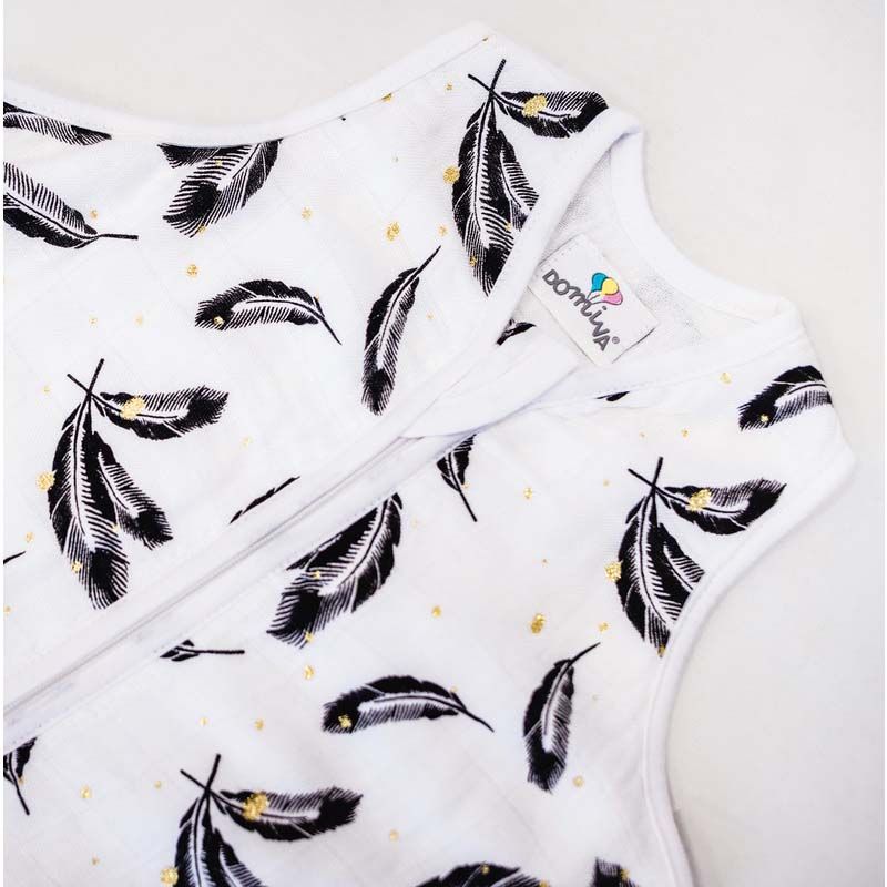 Gigoteuse Ete Sac 6/24 Mois Plumes - domiva