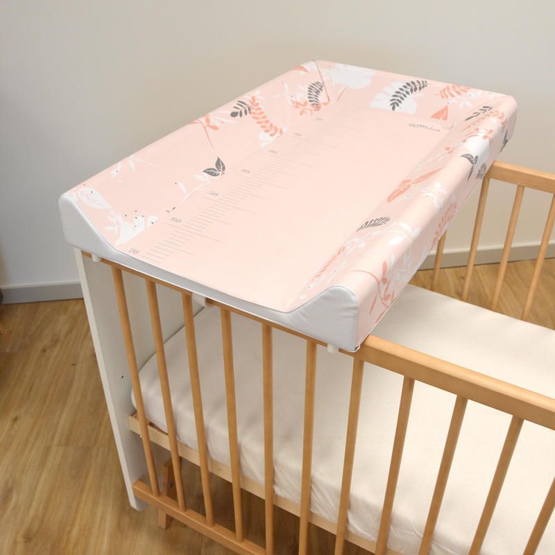 Plan à langer avec matelas intégré Poème Pêche - domiva