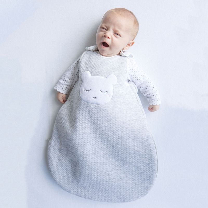 Gigoteuse Calin Naissance 55cm Gris - domiva