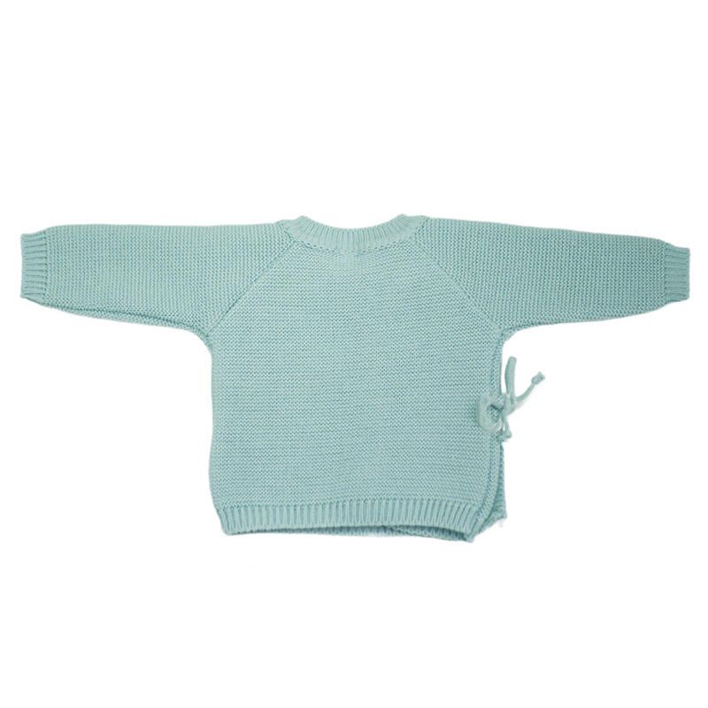 Brassiere Maille 0/1m Vert Sauge Trois Kilos Sept - trois kilos sept