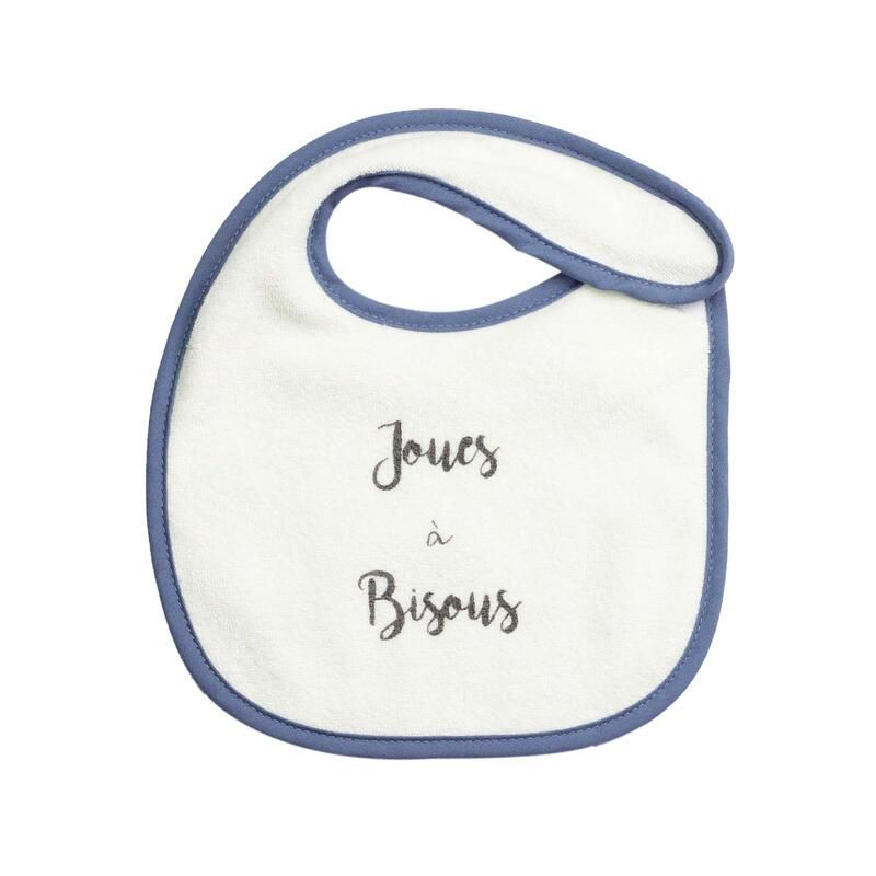 Bavoirs Naiss X6 -mots Tendres Beige Trois Kilos Sept - trois kilos sept