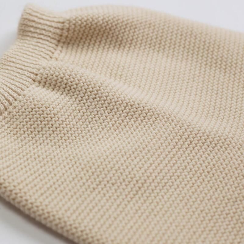 Pantalon Maille 0-1m Sable - trois kilos sept