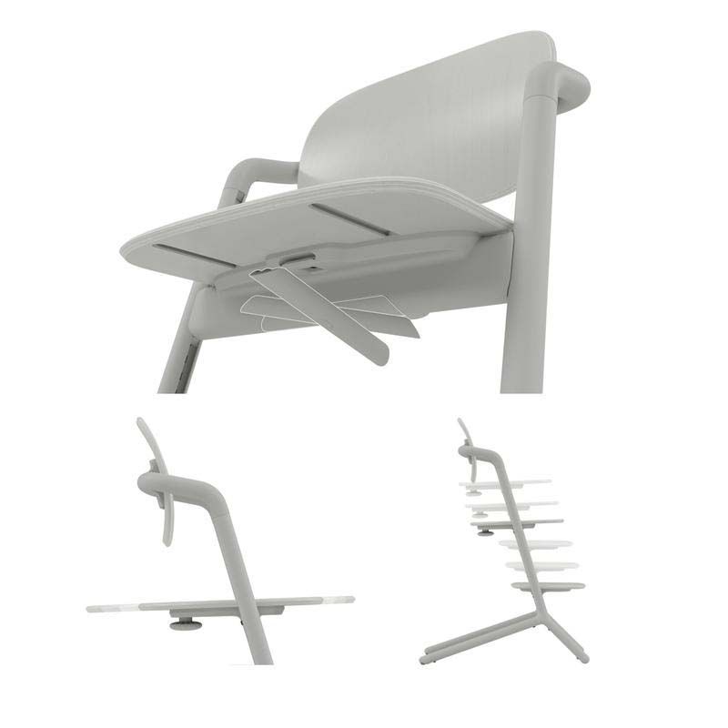 Chaise Haute Lemo 2 3-en-1 Gold Grey - cybex