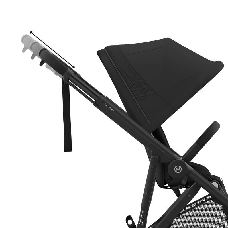 Poussette Egazelle Blk Gold Moon Black - cybex