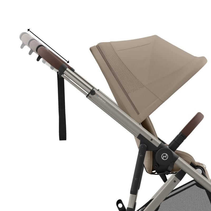 Poussette Egazelle Tpe Gold Almond Beige - cybex
