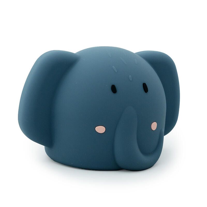 Veilleuse Silicone Mrs. Elephant Bleu - trixie