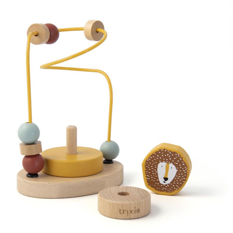 Labyrinthe A Perles En Bois - Mr. Lion Mr. Lion - trixie