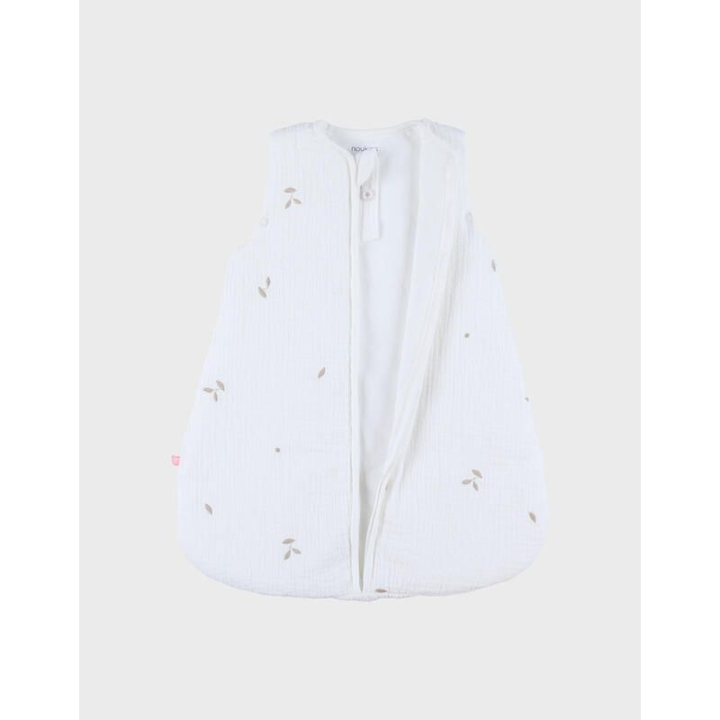 Gigoteuse Gaze De Coton Bio Brodee Fluffy, Orso Lily 50cm - noukie 's