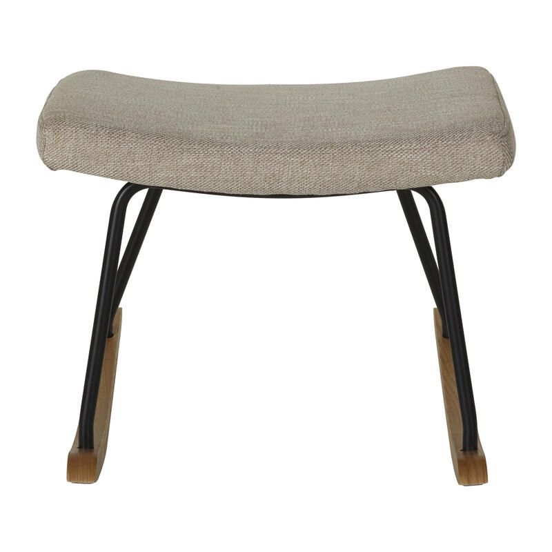 Repose Pied Hocker Rocker De Luxe Argile - quax