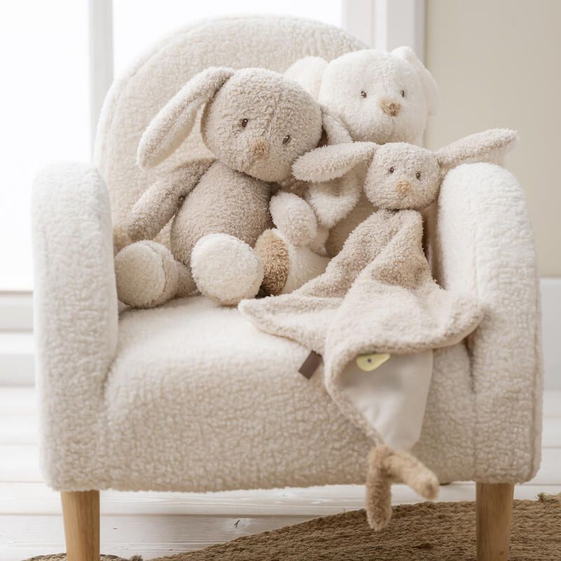 Peluche Lapin Teddy Bouclette - nattou