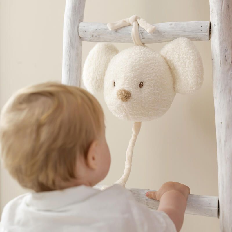 Musical Tete Souris Teddy Bouclette - nattou