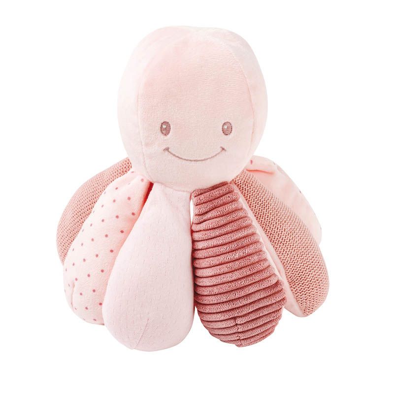 Poulpe D Activites Lapidou Rose - nattou