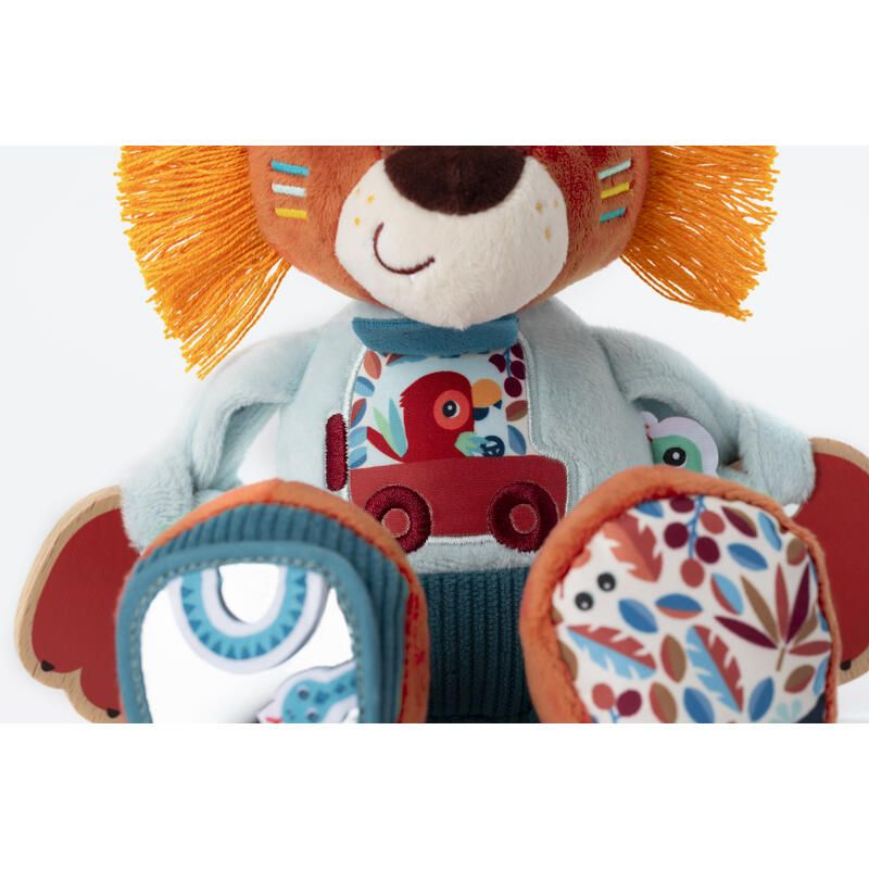 Lion Multi-activites Jack 09m Orange Bleu - lilliputiens
