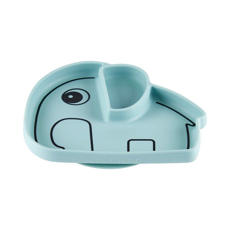 Assiette Stickstay Sili Elphee Bleu - done by deer