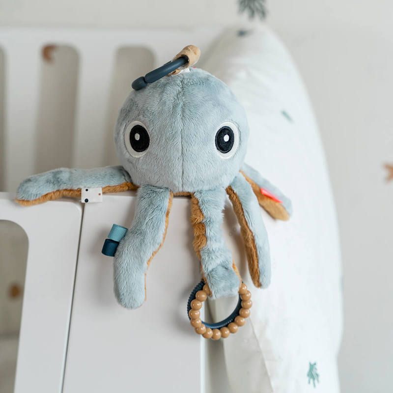 Hochet Eveil Jelly Bleu - done by deer