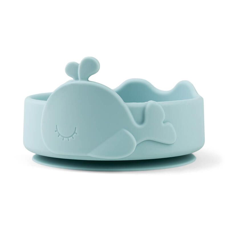 Bol Ventouse Et Cuillere Sili Wally Bleu - done by deer