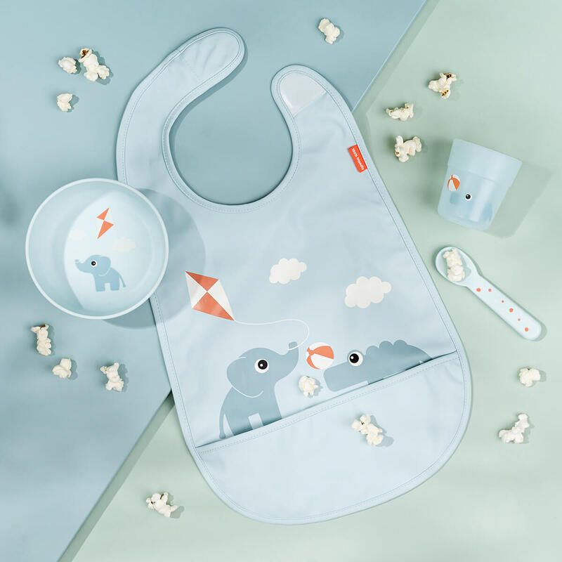 Foodie Coffret Premier Repas Playground Bleu - done by deer