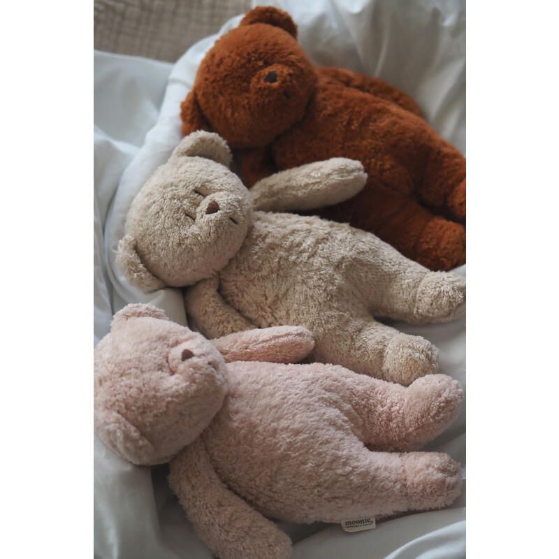 Veilleuse Moonie - Ourson Nature Bio Cappuccino - moonie