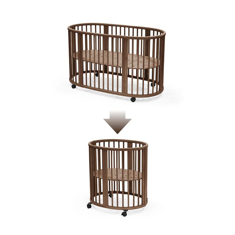 Kit de réduction pour lit bébé évolutif Sleepi Warm Brown - stokke