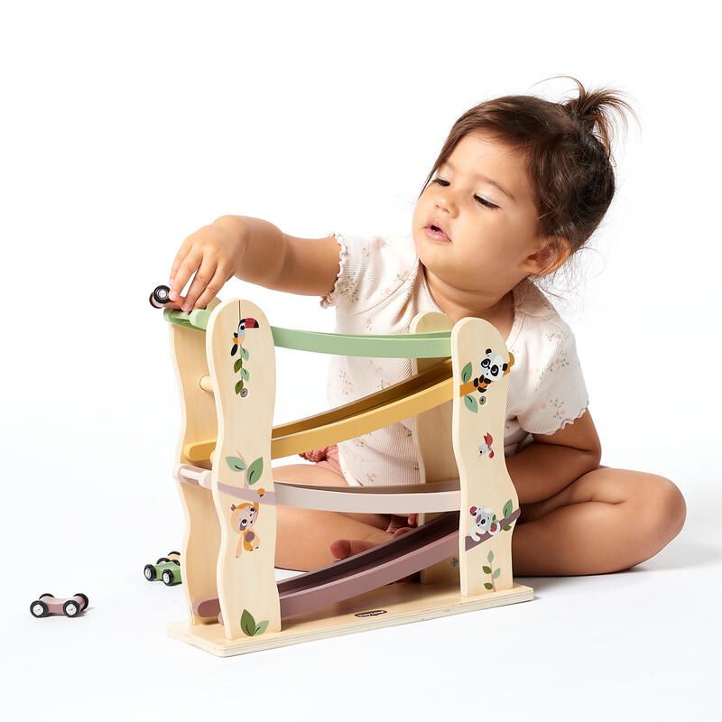 Wooden Car Slider - Boho Chic - tiny love