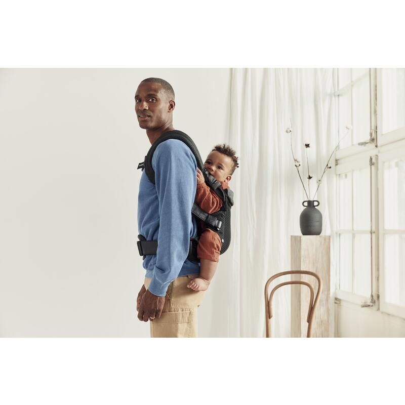 Porte-bebe Harmony Mesh Noir - babybjÖrn