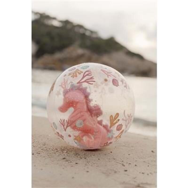 Ballon Plage 3d Ocean Dreams Pink 24m+ Rose - little dutch