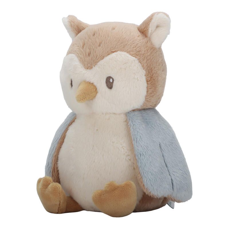 Peluche Chouette Forest Friends Marron Beige - little dutch