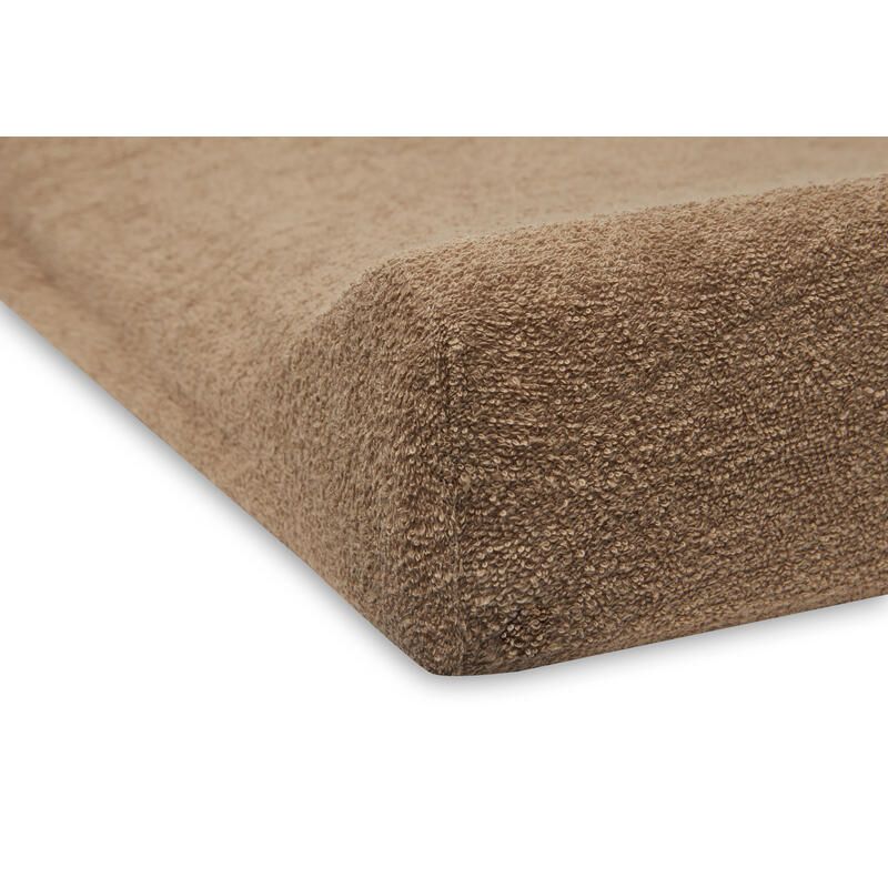 Lot de 2 housses de matelas à langer éponge Biscuit - jollein