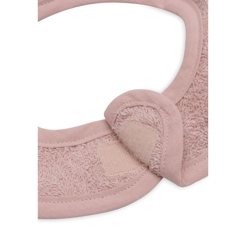 Bavoir Eponge Basics Wild Rose - jollein