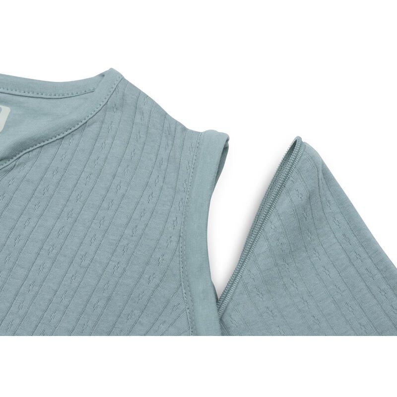 Gigoteuse Avec Manches Amovible Ronde Ajour 110cm Sea Green - jollein