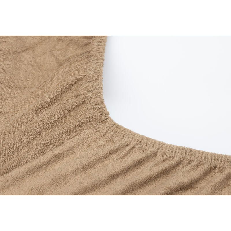 Lot de 2 housses de matelas à langer éponge Basics 50x70cm Wild Rose et Biscuit - jollein