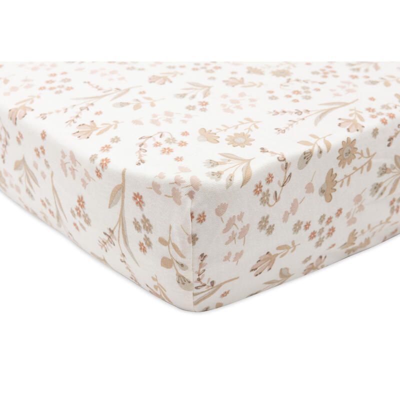 Drap-housse Jersey Bloomy 40x80cm 50x90cm Multicolor - jollein
