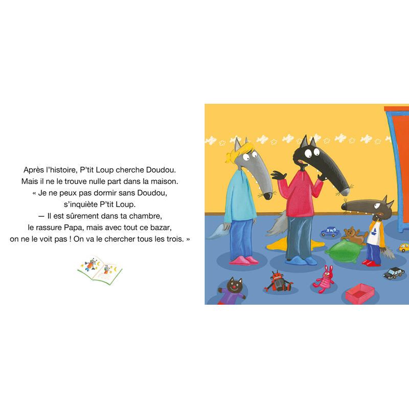 Ptit Loup Ne Veut Pas Ranger Naiss - auzou editions