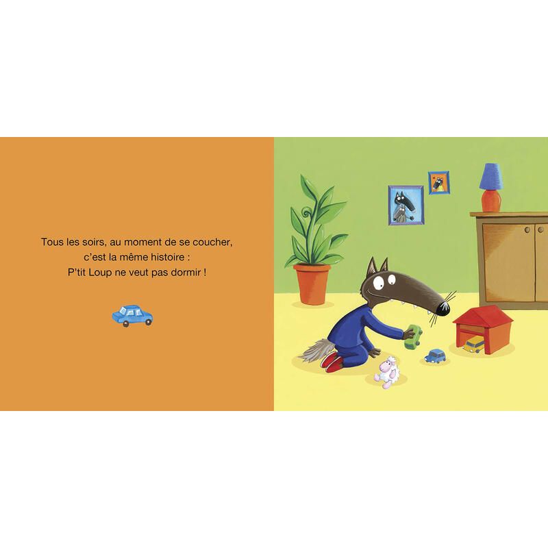Ptit Loup Ne Veut Pas Dormir Naiss - auzou editions