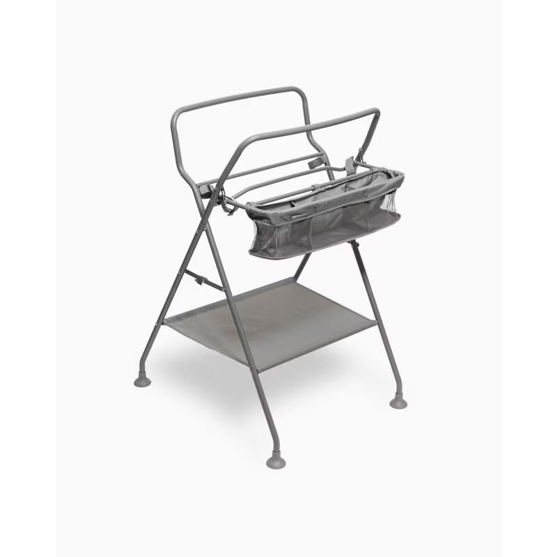 Kit Deluxe Baignoire + Pied + Accessoires Gris - twistshake